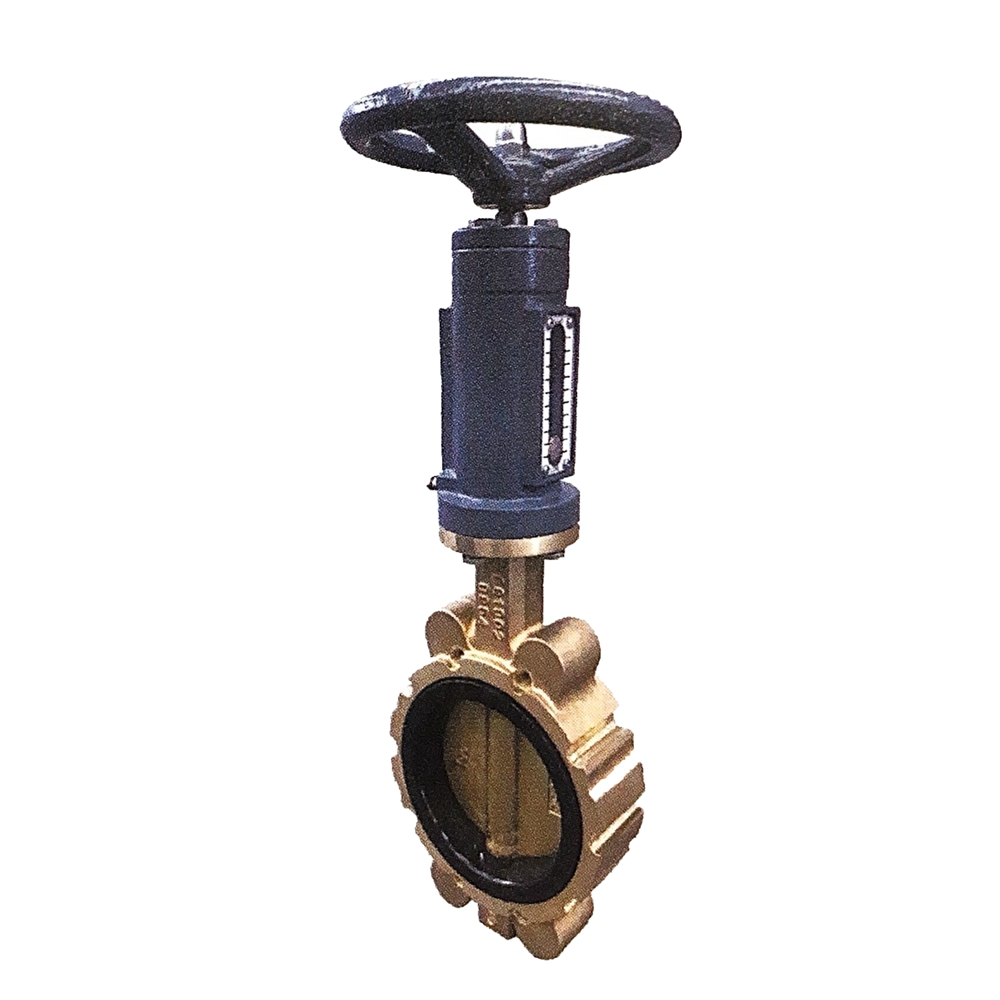 船用铝青铜半凸耳蝶阀